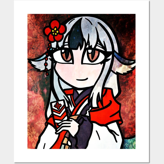 FEH - Renewed Wolfpup, Velouria Wall Art by ScribbleSketchScoo